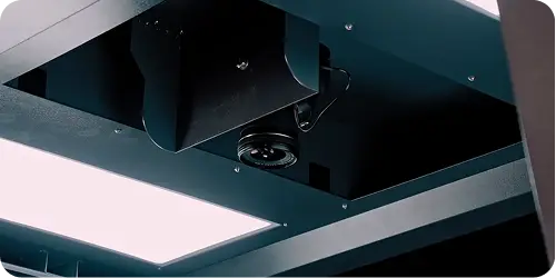 Wattsan laser co2 machine with CCD camera for working with large-format materials, as well as for high-precision automatic recognition and cutting