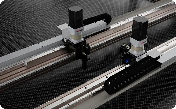 2 independent gantry for Wattsan laser CO2 machine