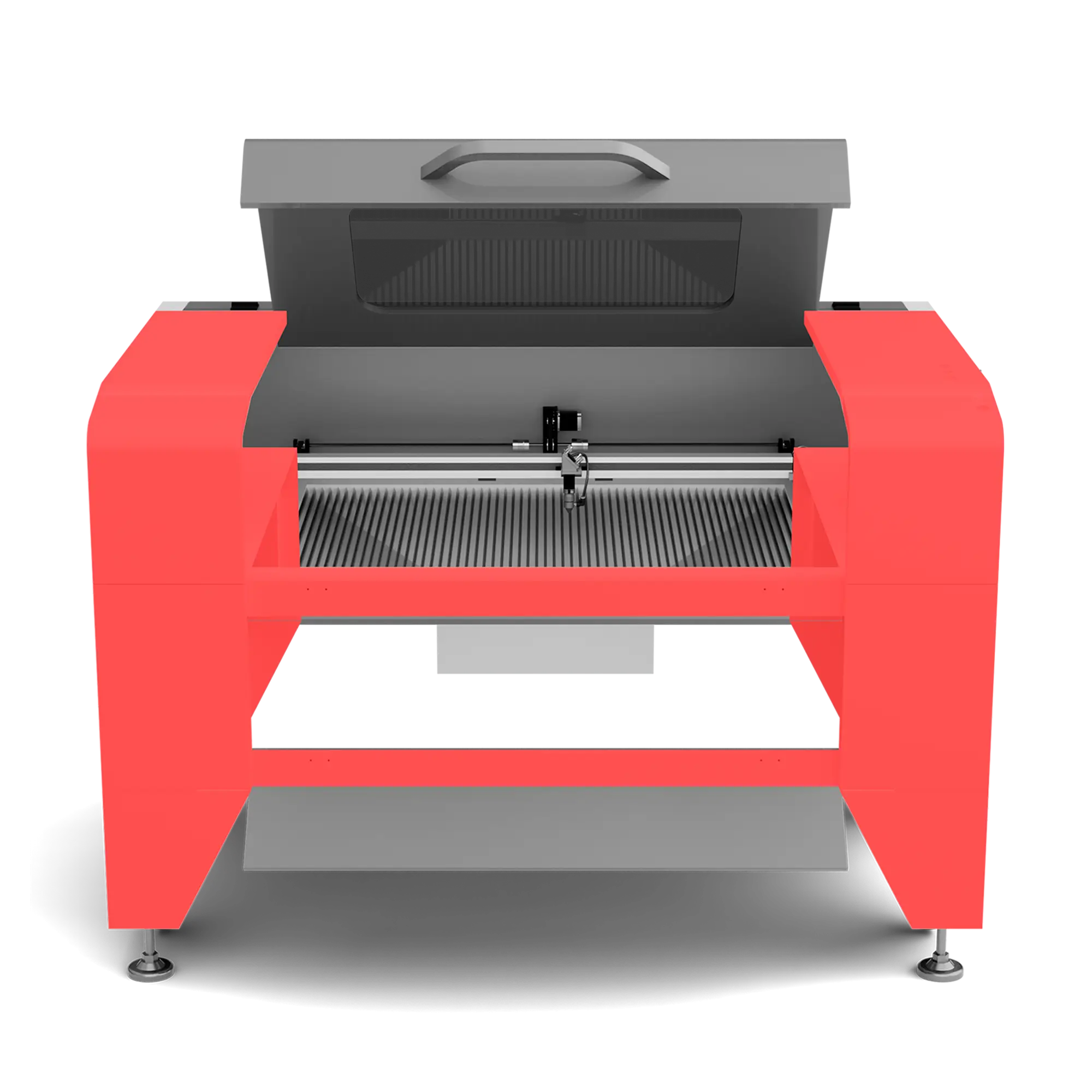 Laser CO2 machine LT series with work area 600x900 mm and increase thickness frame