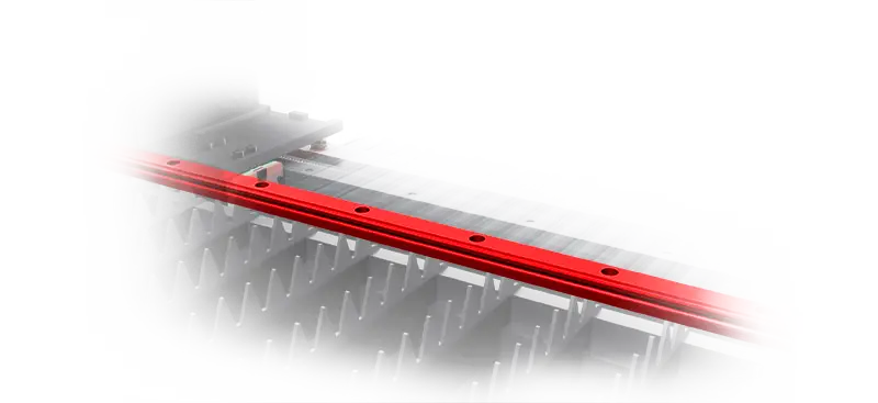 HIWIN guide rails for Wattsan laser metal cutting machines