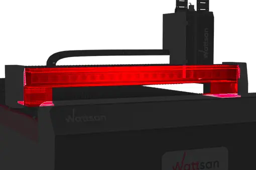 Wattsan laser metal cutting machines with aluminium reliability gantry