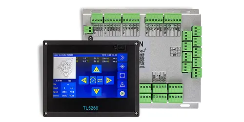 Wattsan laser CO2 machine with Trocen TL5269 control system