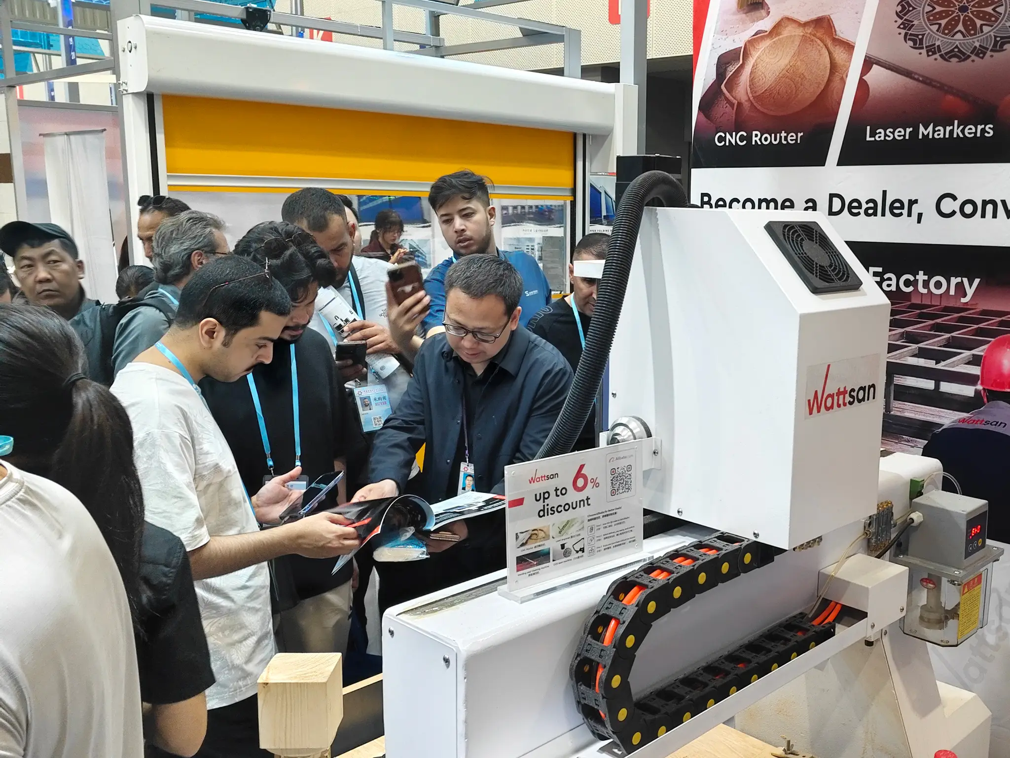 Wattsan at the Canton Fair 2025 2 exhibition for tab version